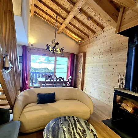 דירה Charming Duplex In Hameau Des Pistes - Inout מגב