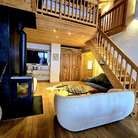 Charming Duplex In Hameau Des Pistes - Inout מגב