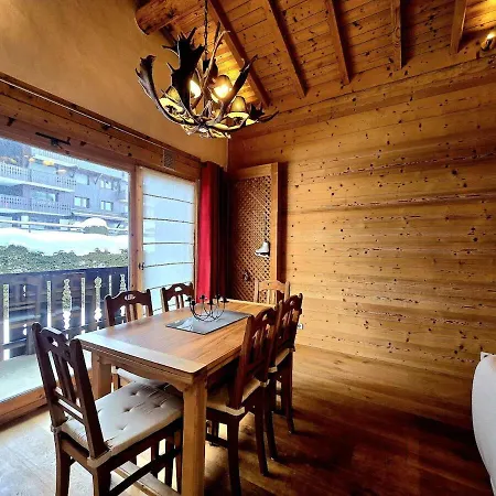 Charming Duplex In Hameau Des Pistes - Inout דירה *