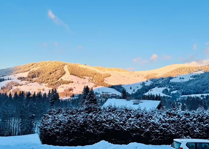 Apartmán Charming Duplex In Hameau Des Pistes In Out Megève