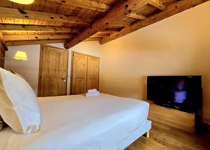 Charming Duplex In Hameau Des Pistes In Out Apartmán Megève