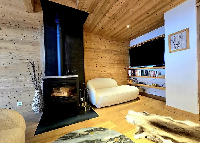 Charming Duplex In Hameau Des Pistes In Out Apartmán